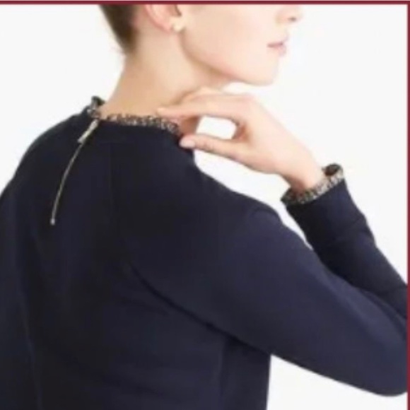 J. Crew Navy sweater new with tags - Picture 3 of 4